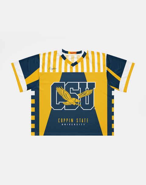 Coppin State University - Phenom HBCU Box Football Jersey