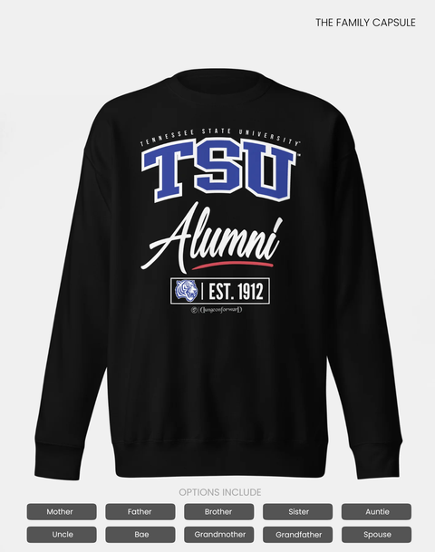 DungeonForward - The Family - Tennessee State University (TSU) - Sweatshirt