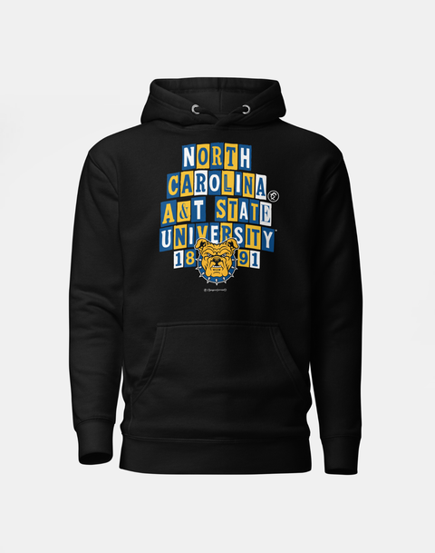 Dungeon Forward - North Carolina A&T State University - Collage Hoodie