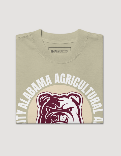 Dungeon Forward - The Yard Essentials - Alabama A&M University - Full Circle Oversized T-Shirt