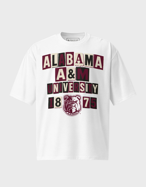Dungeon Forward - Alabama A&M University - The Collage - Oversized Tshirt
