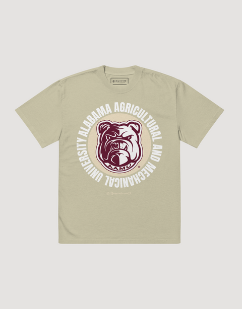 Dungeon Forward - The Yard Essentials - Alabama A&M University - Full Circle Oversized T-Shirt