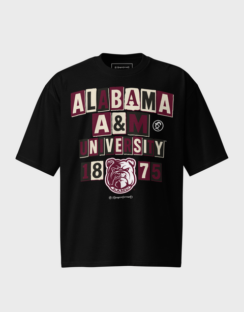 Dungeon Forward - Alabama A&M University - The Collage - Oversized Tshirt
