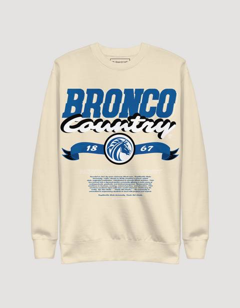 Dungeon Forward - Fayetteville State University - Bronco Country - Classic Sweatshirt