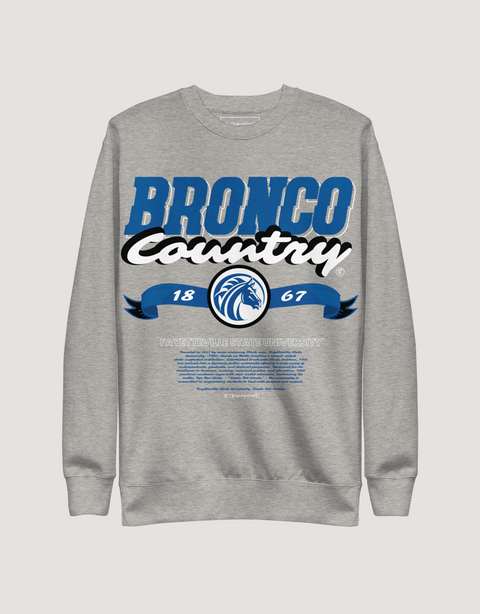 Dungeon Forward - Fayetteville State University - Bronco Country - Classic Sweatshirt