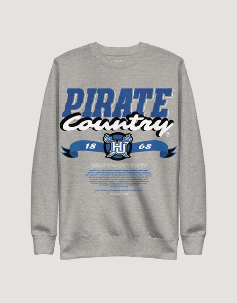 Dungeon Forward - Hampton University - Pirate Country - Classic Sweatshirt