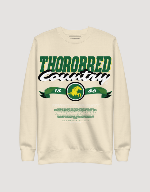 Dungeon Forward - Kentucky State University - Thorobred Country - Classic Sweatshirt