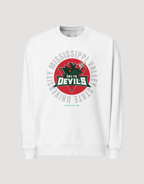Dungeon Forward - The Yard Elevated - Mississippi Valley State University - Delta Devil Country - Full Circle Extra Comfy Sweatshirt