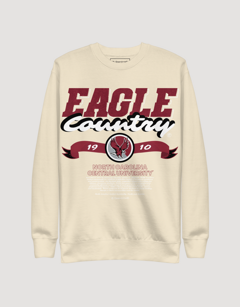 Dungeon Forward - North Carolina Central University - Eagle Country - Classic Sweatshirt