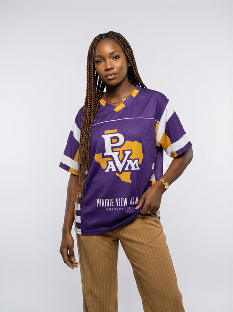 Prairie View A&M University - Phenom HBCU Box Football Jersey