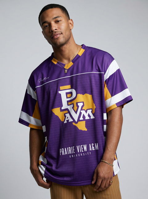Prairie View A&M University - Phenom HBCU Box Football Jersey