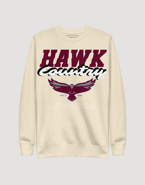 Dungeon Forward - University of Maryland Eastern Shore - Hawk Country - Classic Sweatshirt