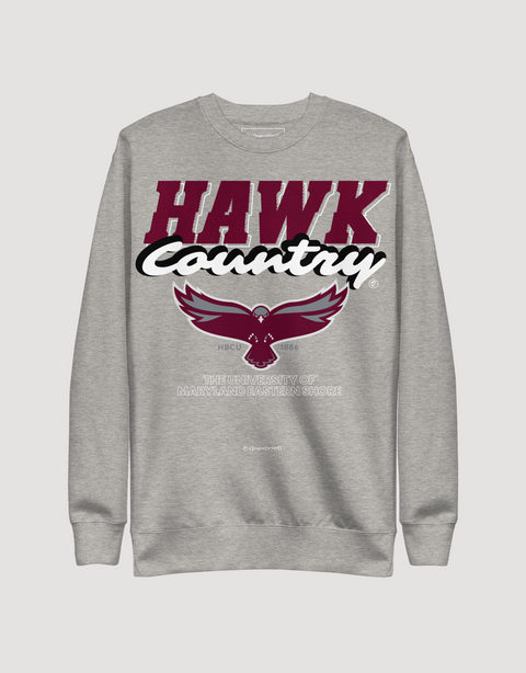Dungeon Forward - University of Maryland Eastern Shore - Hawk Country - Classic Sweatshirt