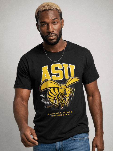 Alabama State University - ASU T-shirt - DungeonForward