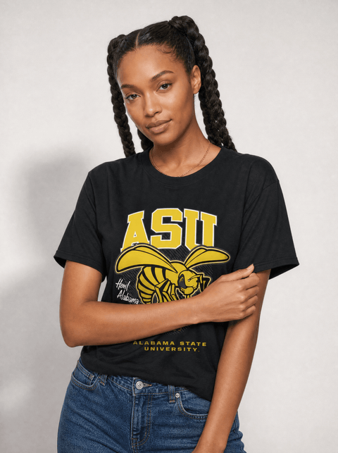Alabama State University - ASU T-shirt - DungeonForward