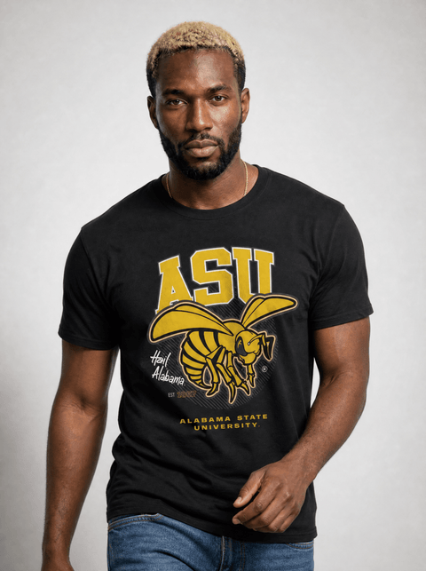 Alabama State University - ASU T-shirt - DungeonForward