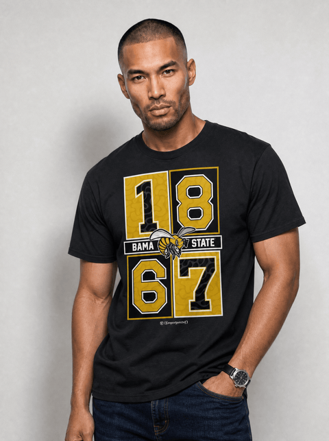 Alabama State University - Concrete Date T-shirt - DungeonForward