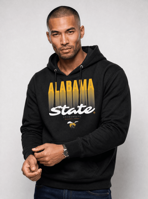 Alabama State University - Fade Hoodie - DungeonForward