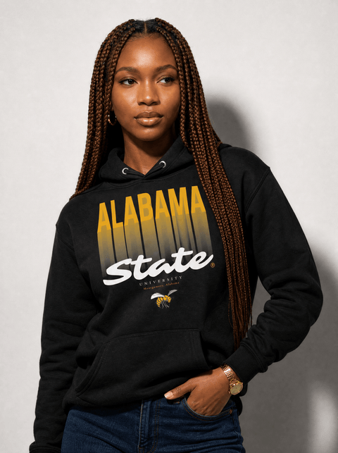 Alabama State University - Fade Hoodie - DungeonForward