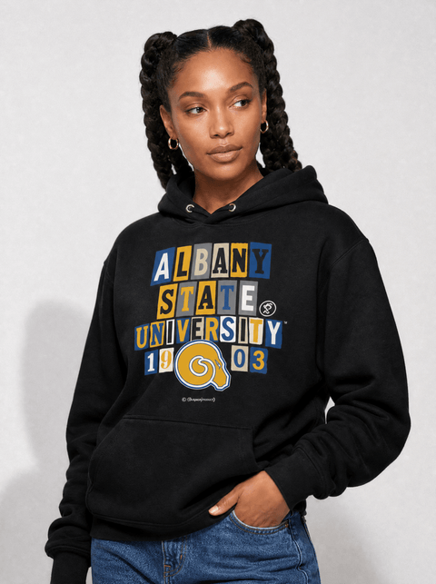 Albany State University - Collage Hoodie - DungeonForward