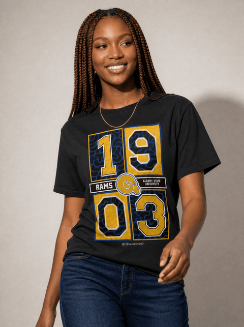 Albany State University - Concrete Date T-shirt - DungeonForward
