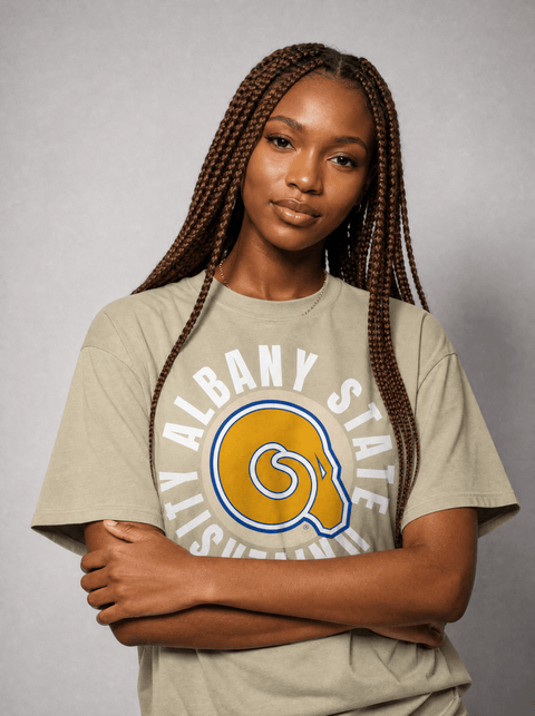 Albany State University - Full Circle Oversized T-Shirt - DungeonForward