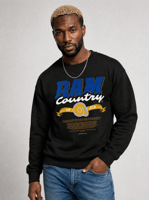 Albany State University - Ram Country - Classic Sweatshirt - DungeonForward