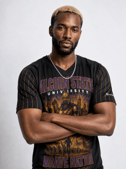 Alcorn State University - Bootleg Pusher Jersey - DungeonForward