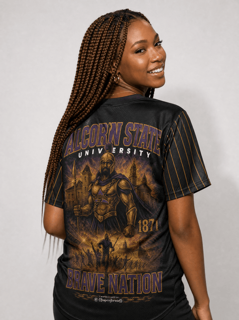Alcorn State University - Bootleg Pusher Jersey - DungeonForward