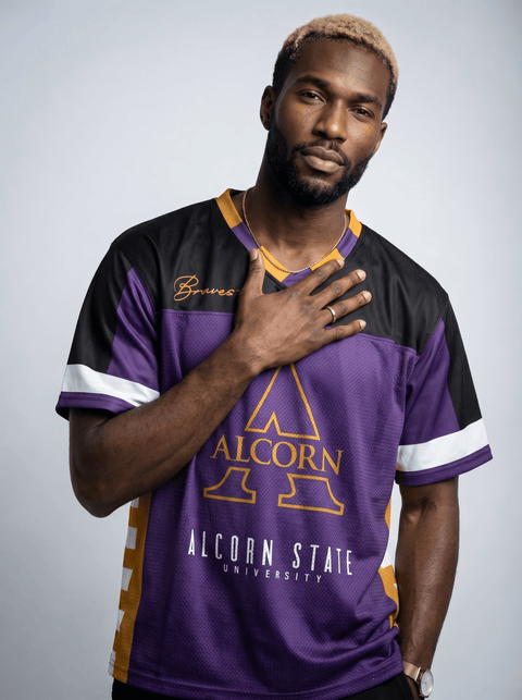 Alcorn State University - Phenom HBCU Box Jersey - DungeonForward