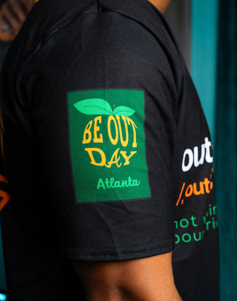 Be Out Day - Outside Definition - Black Athletic Tee - BOD2024 - DungeonForward