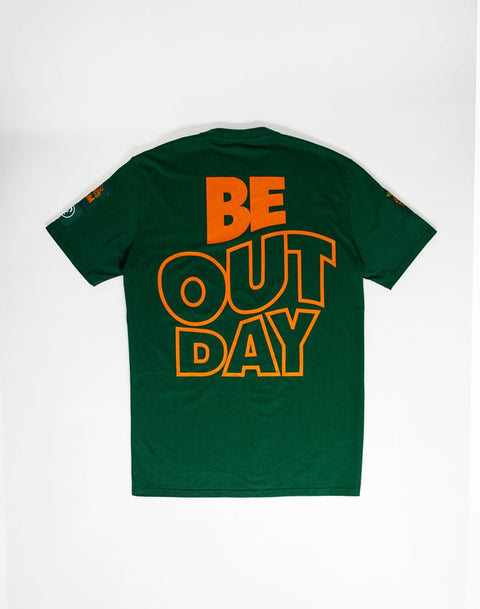 Be Out Day - Outside Definition - Green Tee - BOD2024 - DungeonForward