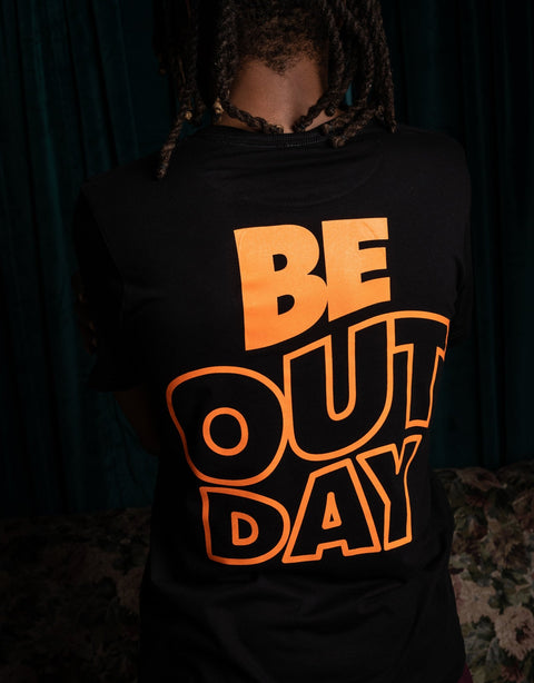 Be Out Day - Outside Definition - Promotional Black Tee - BOD2024 - DungeonForward