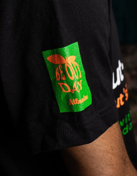 Be Out Day - Outside Definition - Promotional Black Tee - BOD2024 - DungeonForward
