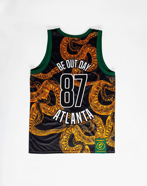 BE OUT DAY - Outside - Rattler Basketball Jersey - BOD2024 - DungeonForward
