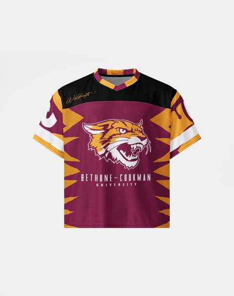 Bethune - Cookman University - Phenom HBCU Box Jersey - DungeonForward