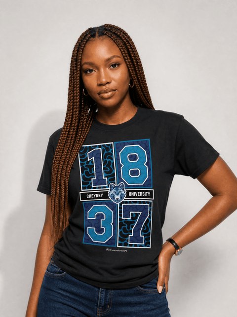 Cheyney University of Pennsylvania - Concrete Date T-shirt - DungeonForward