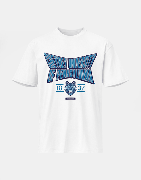Cheyney University of Pennsylvania - HBCU - Stretch Logo Tshirt - DungeonForward