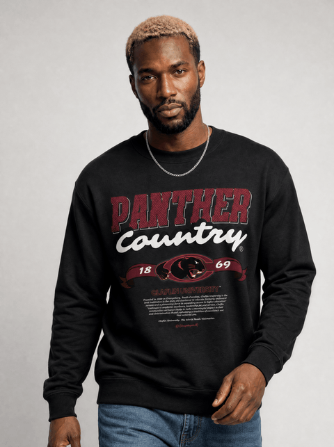 Claflin University - Panther Country - Classic Sweatshirt - DungeonForward