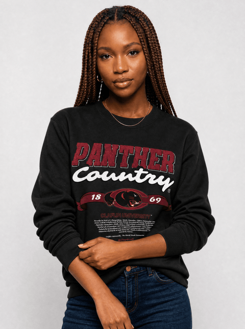 Claflin University - Panther Country - Classic Sweatshirt - DungeonForward
