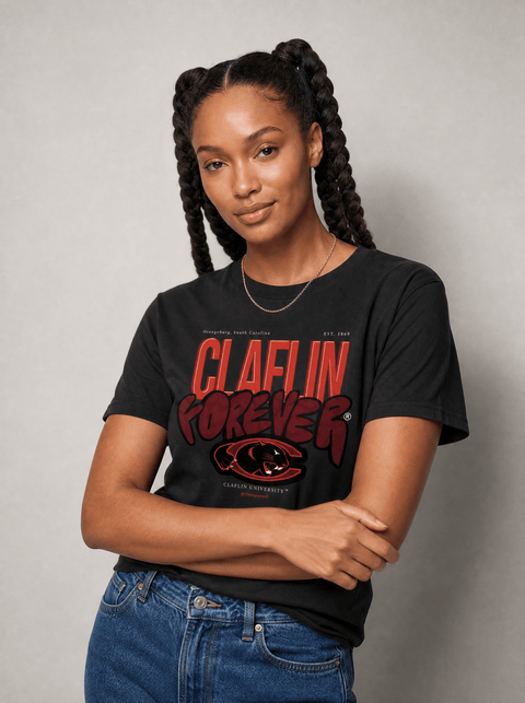 Claflin University – The Yard Forever T-shirt - DungeonForward