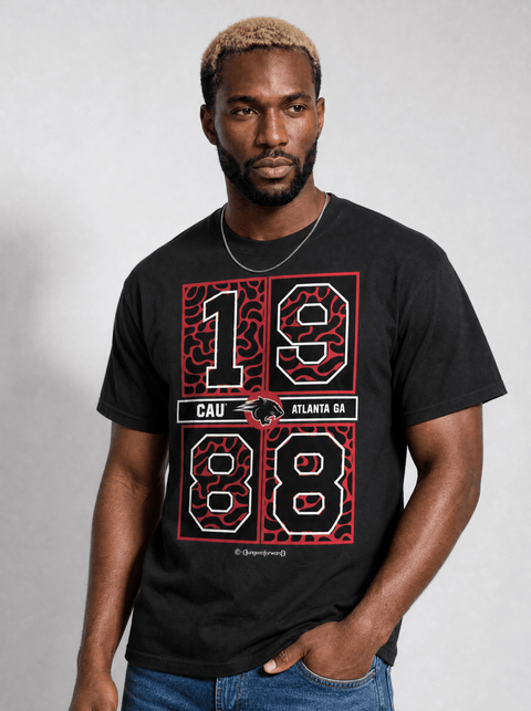 Clark Atlanta University - Concrete Date T-shirt - DungeonForward