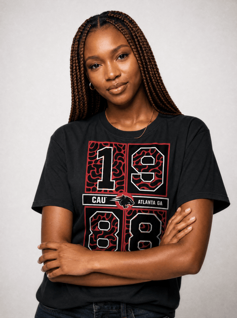 Clark Atlanta University - Concrete Date T-shirt - DungeonForward