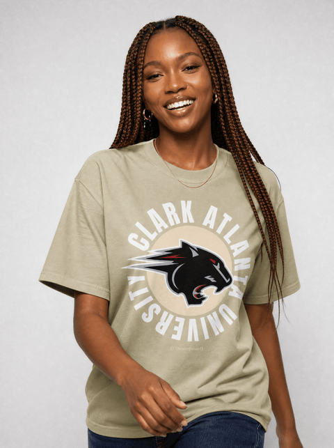Clark Atlanta University - Full Circle Oversized T-Shirt - DungeonForward