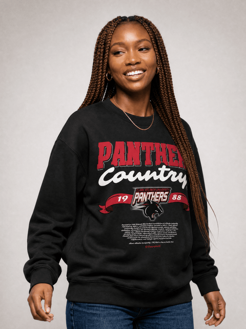 Clark Atlanta University - Panther Country - Classic Sweatshirt - DungeonForward