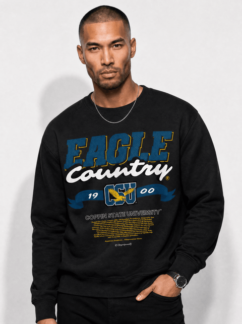 Coppin State University - Eagle Country - Classic Sweatshirt - DungeonForward