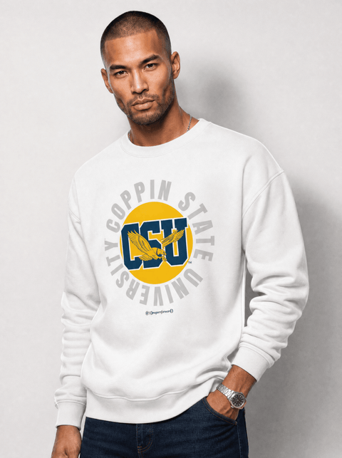 Coppin State University - Eagle Nation - Full Circle Extra Comfy Sweatshirt - DungeonForward
