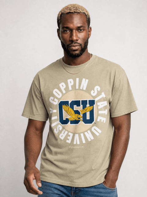 Coppin State University - Full Circle Oversized T-Shirt - DungeonForward