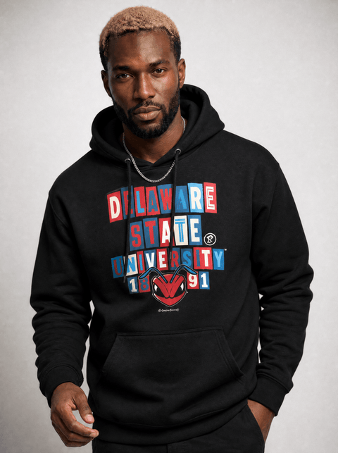 Delaware State University - Collage Hoodie - DungeonForward