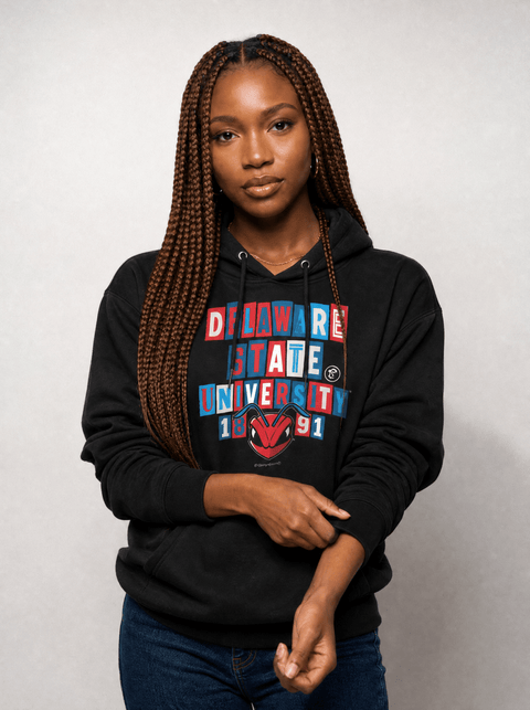 Delaware State University - Collage Hoodie - DungeonForward